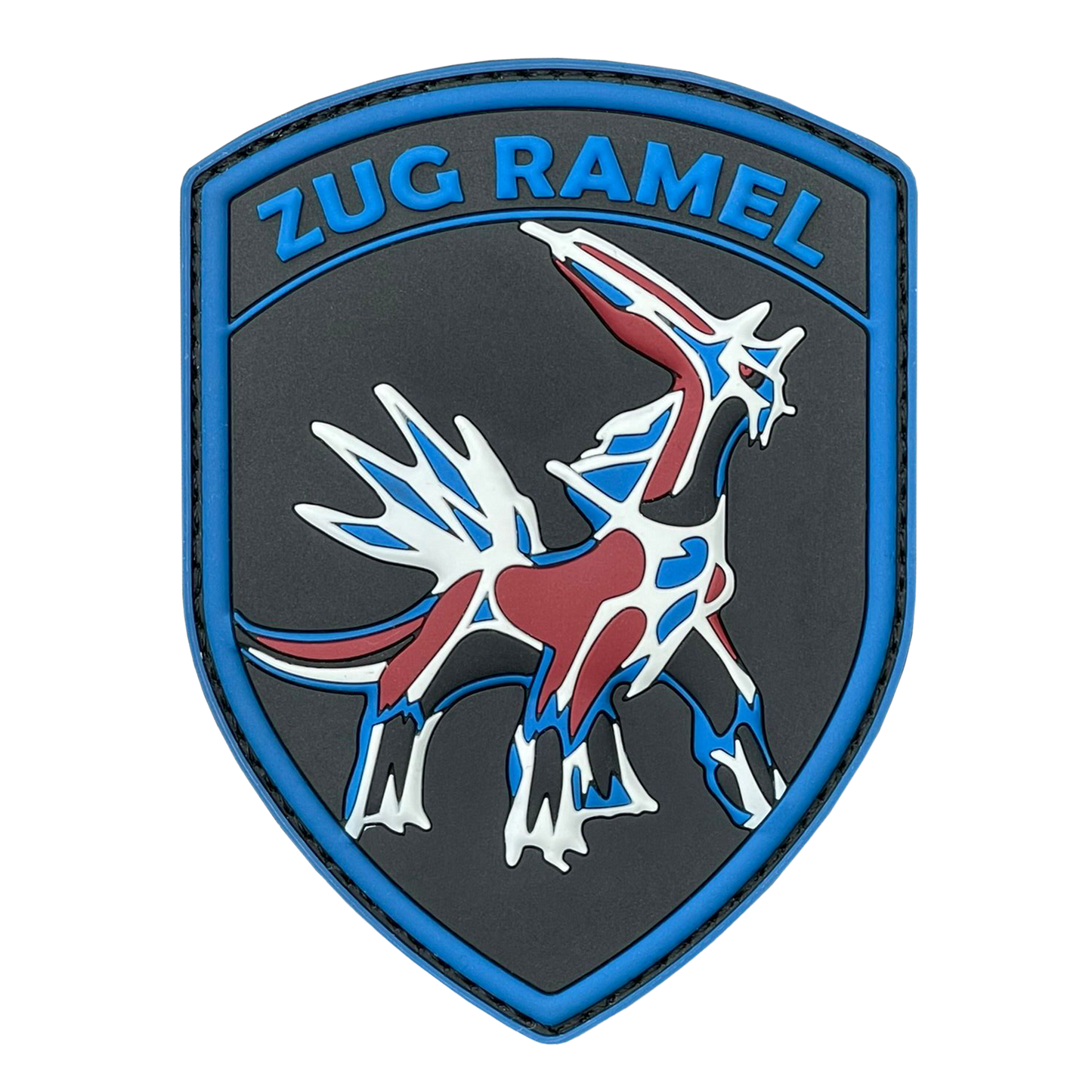 PVC Patch mit Drachen Motiv und individueller 3D Optik