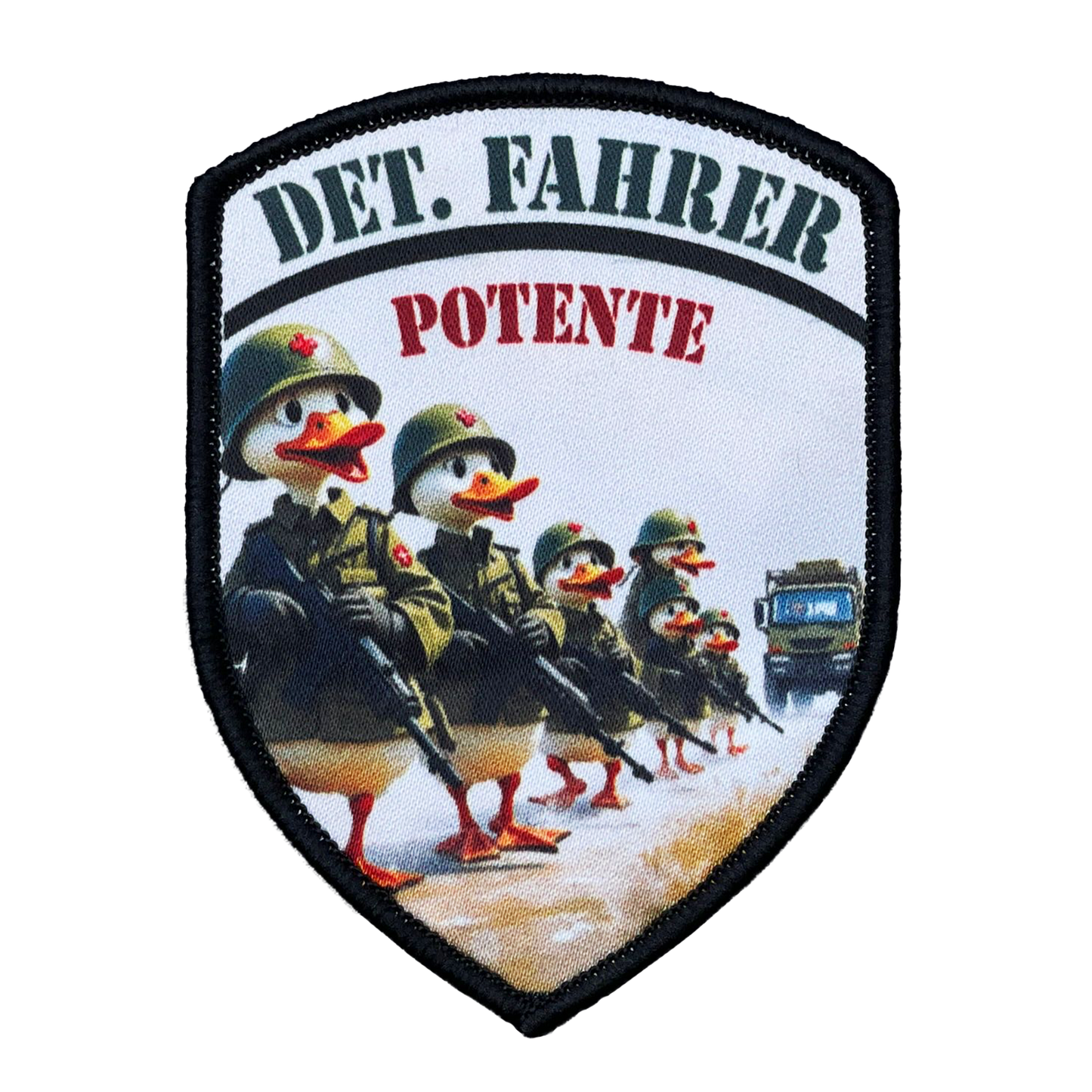 Patch gedruckt