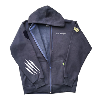 Zugpullover Zip-Hoodie