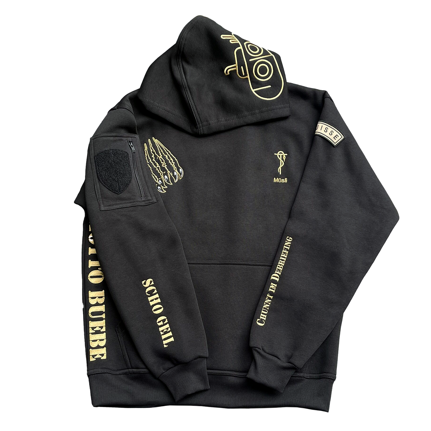 Zugpullover Hoodie