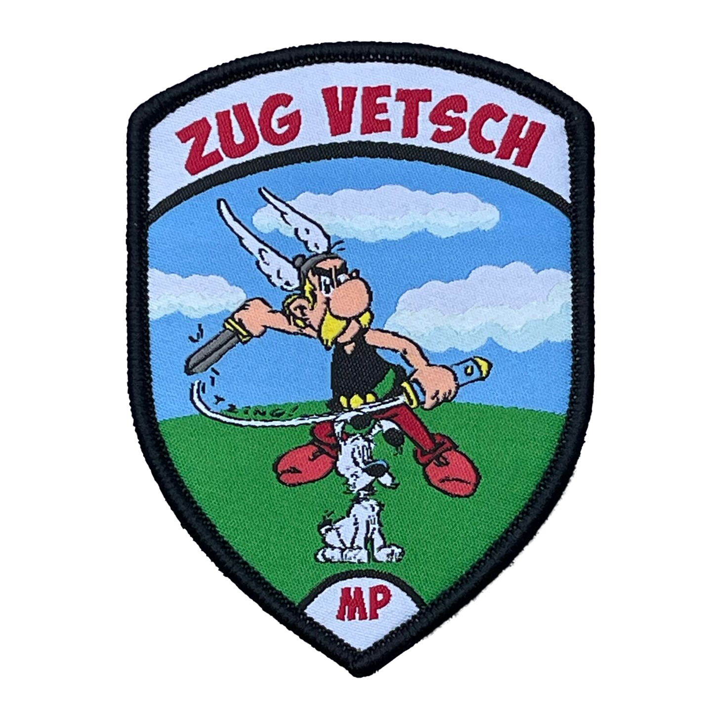 Patch gewebt